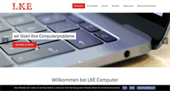 Desktop Screenshot of lke.de