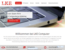 Tablet Screenshot of lke.de